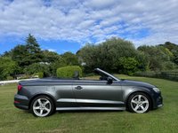 USED 2016 66 AUDI A3 CABRIOLET 1.4 TFSI CoD S line Convertible 2dr Petrol Manual Euro 6 (s/s) (150 ps) PARKING SENSORS FRONT AND REAR