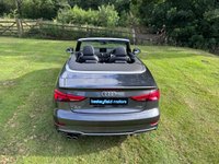 USED 2016 66 AUDI A3 CABRIOLET 1.4 TFSI CoD S line Convertible 2dr Petrol Manual Euro 6 (s/s) (150 ps) PARKING SENSORS FRONT AND REAR