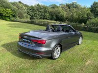 USED 2016 66 AUDI A3 CABRIOLET 1.4 TFSI CoD S line Convertible 2dr Petrol Manual Euro 6 (s/s) (150 ps) PARKING SENSORS FRONT AND REAR