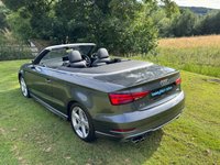 USED 2016 66 AUDI A3 CABRIOLET 1.4 TFSI CoD S line Convertible 2dr Petrol Manual Euro 6 (s/s) (150 ps) PARKING SENSORS FRONT AND REAR
