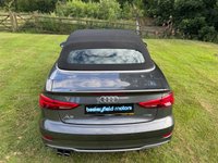 USED 2016 66 AUDI A3 CABRIOLET 1.4 TFSI CoD S line Convertible 2dr Petrol Manual Euro 6 (s/s) (150 ps) PARKING SENSORS FRONT AND REAR