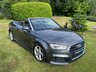 USED 2016 66 AUDI A3 CABRIOLET 1.4 TFSI CoD S line Convertible 2dr Petrol Manual Euro 6 (s/s) (150 ps) PARKING SENSORS FRONT AND REAR