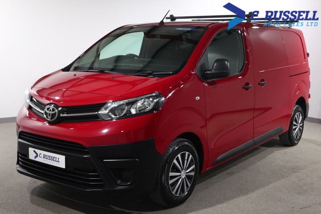View our Toyota Proace 2.0D Icon Medium Panel Van 6dr Diesel Manual MWB Euro 6 (140 ps)