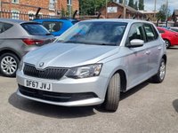 USED 2017 67 SKODA FABIA 1.0 TSI SE Hatchback 5dr Petrol Manual Euro 6 (s/s) (95 ps) 