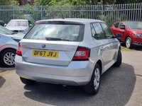 USED 2017 67 SKODA FABIA 1.0 TSI SE Hatchback 5dr Petrol Manual Euro 6 (s/s) (95 ps) 