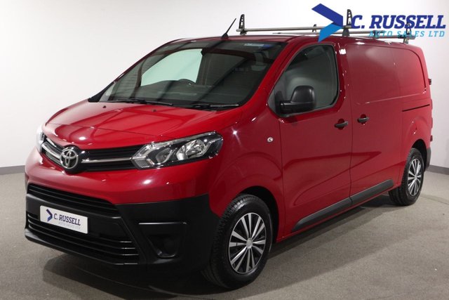 View our Toyota Proace 2.0D Icon Medium Panel Van 6dr Diesel Manual MWB Euro 6 (140 ps)
