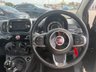 USED 2017 17 FIAT 500 1.2 Lounge Hatchback 3dr Petrol Manual Euro 6 (s/s) (69 bhp) 