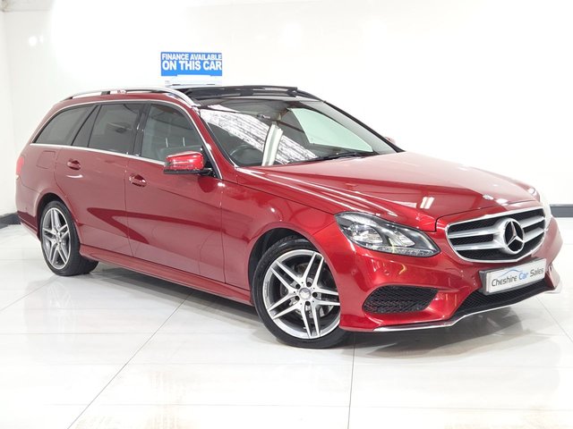 View our MERCEDES-BENZ E CLASS