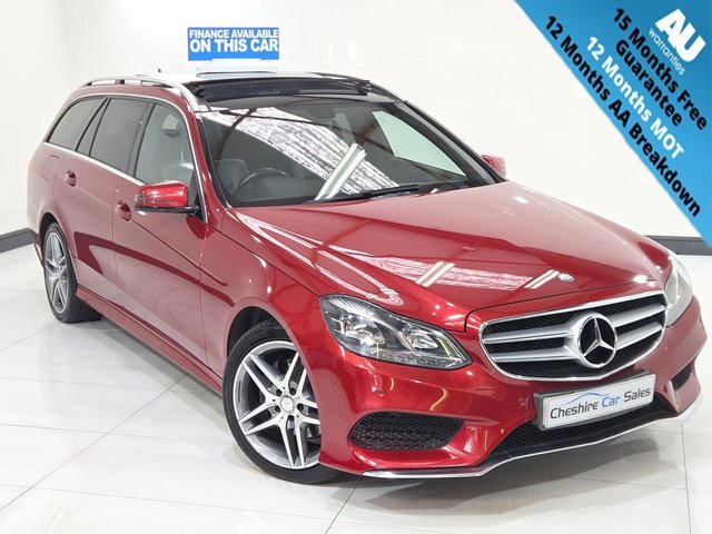 View our MERCEDES-BENZ E CLASS