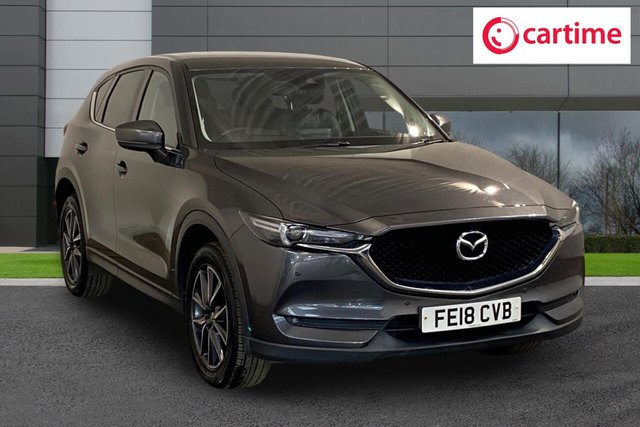 View our Mazda CX-5 2.0 SKYACTIV-G Sport Nav SUV 5dr Petrol Manual Euro 6 (s/s) (165 ps) Reverse Camera, Front / Rear Parking Distance Sensors, Heated Front Seats, Heated Steering Wheel, Touchscreen