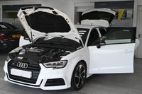 USED 2019 19 AUDI S3 2.0 TFSI Black Edition Sportback 5dr Petrol S Tronic quattro Euro 6 (s/s) (300 ps) *HOME DELIVERY 7 DAY MONEY BACK*