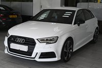 USED 2019 19 AUDI S3 2.0 TFSI Black Edition Sportback 5dr Petrol S Tronic quattro Euro 6 (s/s) (300 ps) *HOME DELIVERY 7 DAY MONEY BACK*