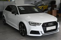 USED 2019 19 AUDI S3 2.0 TFSI Black Edition Sportback 5dr Petrol S Tronic quattro Euro 6 (s/s) (300 ps) *HOME DELIVERY 7 DAY MONEY BACK*
