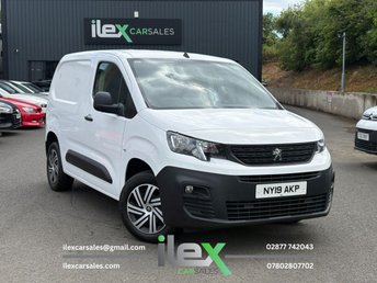 2019 PEUGEOT PARTNER 1.6 BlueHDi 1000 Professional Standard Panel Van 5dr Diesel Manual SWB Euro 6 (s/s) (100 bhp) £8995.00