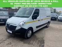 USED 2018 18 VAUXHALL MOVANO FULLY FITTED WORKSHOP VAN 3500 MWB MED ROOF L2 H2 EURO 6 130bhp FULL MOT, JUST SERVICED, 6 MONTHS WARRANTY PX WELCOME