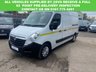 USED 2018 18 VAUXHALL MOVANO FULLY FITTED WORKSHOP VAN 3500 MWB MED ROOF L2 H2 EURO 6 130bhp FULL MOT, JUST SERVICED, 6 MONTHS WARRANTY PX WELCOME