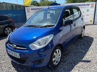 USED 2013 13 HYUNDAI I10 1.2 Classic Hatchback 5dr Petrol Manual Euro 5 (85 bhp) 
