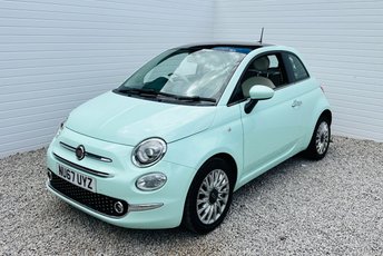 2017 FIAT 500 1.2 Lounge Hatchback 3dr Petrol Manual Euro 6 (s/s) (69 bhp) &pound;5495.00