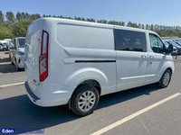 USED 2023 23 FORD TRANSIT CUSTOM 2.0 320 EcoBlue Limited Crew Van Double Cab  L2 H1 Euro 6 (s/s) (130 ps) AIR CON + EURO 6 + 6 SEATS
