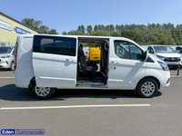 USED 2023 23 FORD TRANSIT CUSTOM 2.0 320 EcoBlue Limited Crew Van Double Cab  L2 H1 Euro 6 (s/s) (130 ps) AIR CON + EURO 6 + 6 SEATS