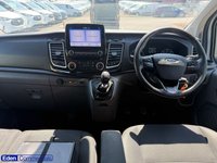 USED 2023 23 FORD TRANSIT CUSTOM 2.0 320 EcoBlue Limited Crew Van Double Cab  L2 H1 Euro 6 (s/s) (130 ps) AIR CON + EURO 6 + 6 SEATS