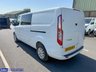 USED 2023 23 FORD TRANSIT CUSTOM 2.0 320 EcoBlue Limited Crew Van Double Cab  L2 H1 Euro 6 (s/s) (130 ps) AIR CON + EURO 6 + 6 SEATS