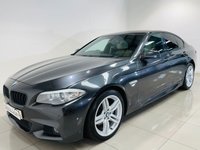 USED 2013 13 BMW 5 SERIES 2.0 520d M Sport Saloon 4dr Diesel Auto Euro 5 (s/s) (184 ps) 