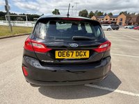 USED 2017 67 FORD FIESTA 1.0T EcoBoost Zetec Hatchback 5dr Petrol Manual Euro 6 (s/s) (100 ps) DAB, USB, BLUETOOTH, 2 KEYS