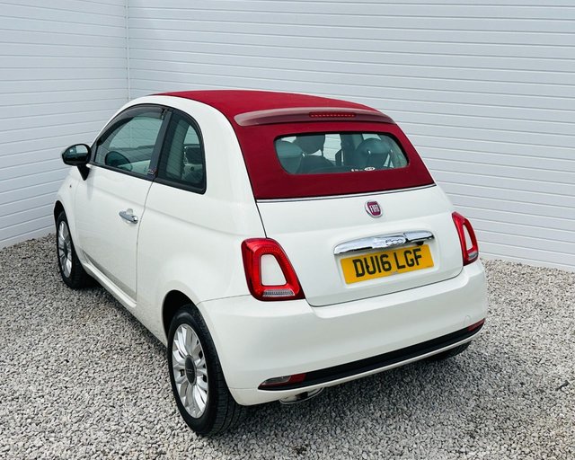 View our FIAT 500C CONVERTIBLE