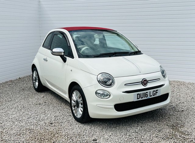 View our FIAT 500C CONVERTIBLE