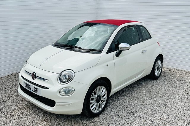 View our FIAT 500C CONVERTIBLE