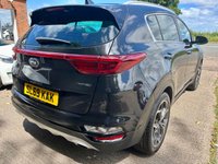 USED 2019 69 KIA SPORTAGE 1.6 CRDi EcoDynamics+ GT-Line SUV 5dr Diesel Hybrid Manual Euro 6 (s/s) (134 bhp) LOW MILES, NAV, LEATHER!