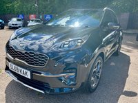 USED 2019 69 KIA SPORTAGE 1.6 CRDi EcoDynamics+ GT-Line SUV 5dr Diesel Hybrid Manual Euro 6 (s/s) (134 bhp) LOW MILES, NAV, LEATHER!