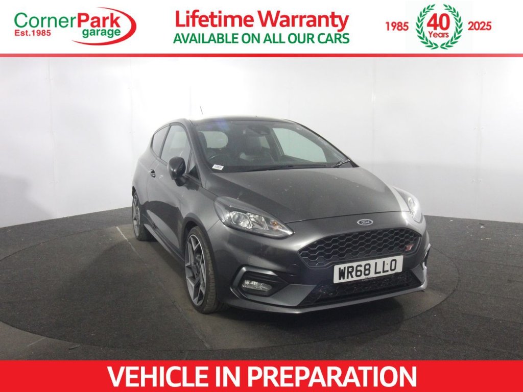 USED 2018 68 FORD FIESTA 1.5T EcoBoost ST-3 Hatchback 3dr Petrol Manual Euro 6 (200 ps) 