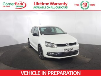 2015 VOLKSWAGEN POLO 1.2 TSI BlueMotion Tech SE Design Hatchback 5dr Petrol Manual Euro 6 (s/s) (90 ps) &pound;6749.00