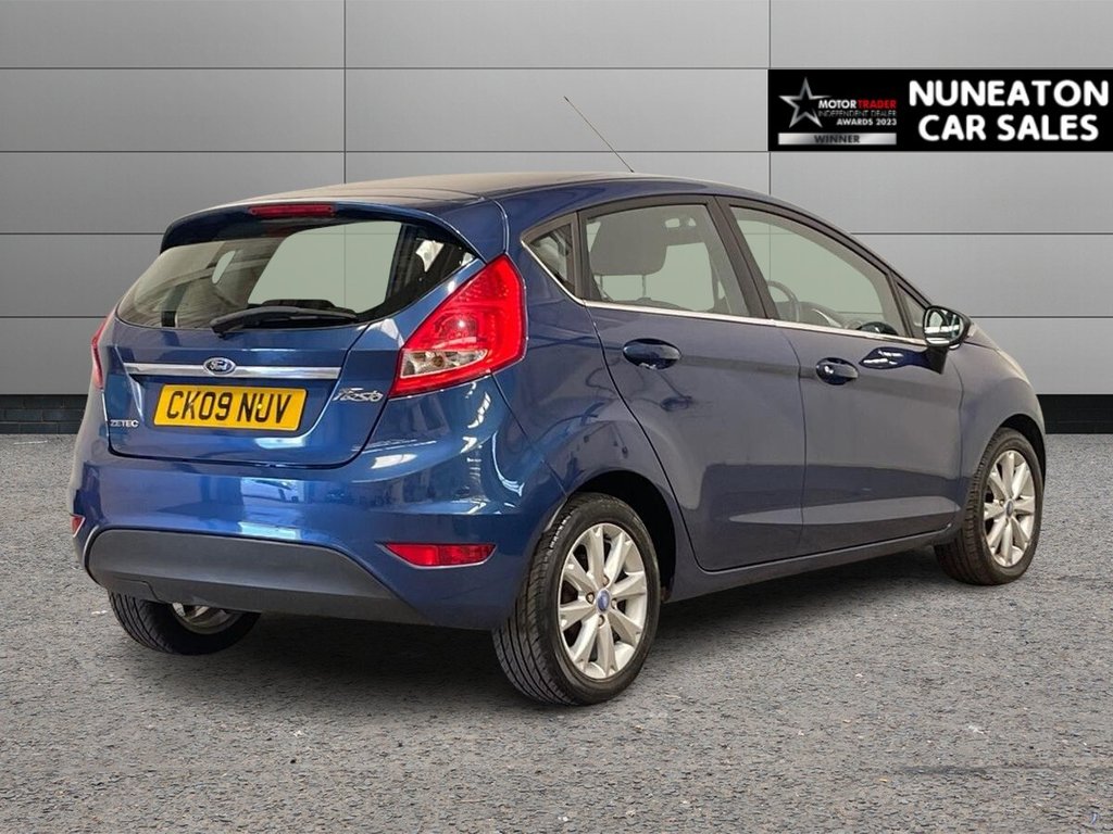 USED 2009 09 FORD FIESTA 1.25 Zetec Hatchback 5dr Petrol Manual (133 g/km, 81 bhp) GREAT SERVICE HISTORY BUY CONFIDENT