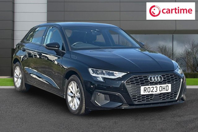View our Audi A3 1.0 TFSI 30 Technik Sportback 5dr Petrol S Tronic Euro 6 (s/s) (110 ps) Audi Smartphone Interface, MMI Navigation, 19in Alloys, Electrically Adjustable Door Mirrors, Touchscreen