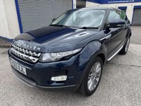 USED 2012 62 LAND ROVER RANGE ROVER EVOQUE 2.2 SD4 Prestige Coupe 3dr Diesel Auto 4WD Euro 5 (190 ps) Buy Online. Nationwide Delivery. Click  Collect  Finance available (subject to status)