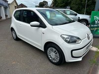 USED 2014 14 VOLKSWAGEN UP! 1.0 Move up! Hatchback 3dr Petrol Manual Euro 5 (60 ps) 