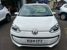 USED 2014 14 VOLKSWAGEN UP! 1.0 Move up! Hatchback 3dr Petrol Manual Euro 5 (60 ps) 