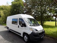 USED 2017 17 CITROEN RELAY Crew Van, Air Con, 1 Owner, 41k Miles, Rear Seats, EX MOD 