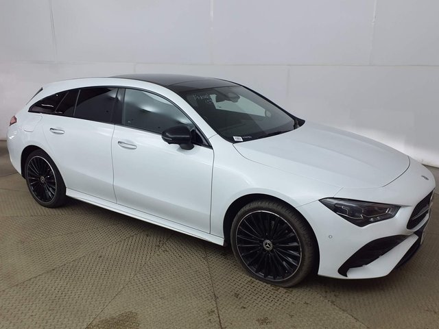 View our Mercedes-Benz Cla 1.3 CLA250e 15.6kWh AMG Line (Premium Plus) Shooting Brake 5dr Petrol Plug-in Hybrid 8G-DCT Euro 6 (s/s) (218 ps)