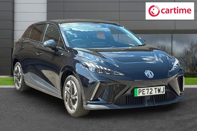 View our MG MG 4 64kWh Trophy Long Range Hatchback 5dr Electric Auto (203 ps) 360 Degree Parking Camera, Rear Parking Sensors, Android Auto / Apple CarPlay, Satellite Navigation, Touchscreen