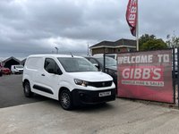 USED 2020 70 PEUGEOT PARTNER 1.5 BlueHDi 1000 Professional Standard Panel Van 5dr Diesel Manual SWB Euro 6 (s/s) (100 bhp) 