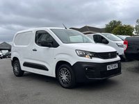 USED 2020 70 PEUGEOT PARTNER 1.5 BlueHDi 1000 Professional Standard Panel Van 5dr Diesel Manual SWB Euro 6 (s/s) (100 bhp) 