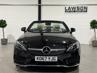 USED 2018 67 MERCEDES-BENZ C CLASS 2.1 C250d AMG Line (Premium Plus) Cabriolet 2dr Diesel G-Tronic+ Euro 6 (s/s) (204 ps) 