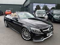 USED 2018 67 MERCEDES-BENZ C CLASS 2.1 C250d AMG Line (Premium Plus) Cabriolet 2dr Diesel G-Tronic+ Euro 6 (s/s) (204 ps) 