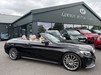 USED 2018 67 MERCEDES-BENZ C CLASS 2.1 C250d AMG Line (Premium Plus) Cabriolet 2dr Diesel G-Tronic+ Euro 6 (s/s) (204 ps) 