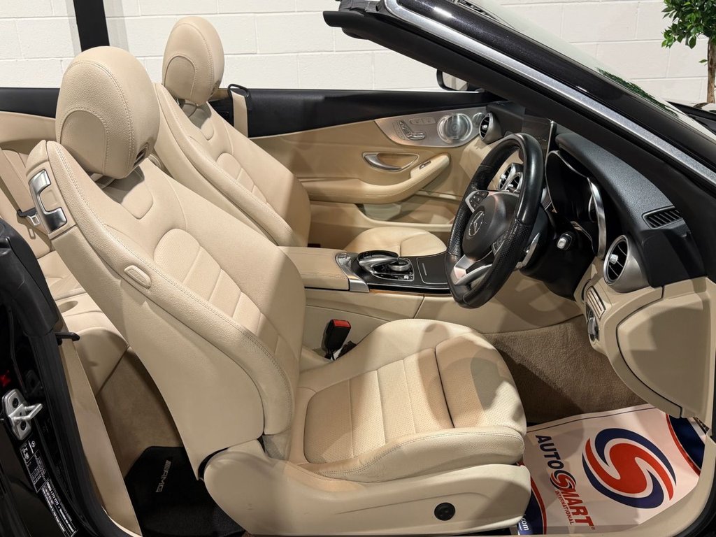 USED 2018 67 MERCEDES-BENZ C CLASS 2.1 C250d AMG Line (Premium Plus) Cabriolet 2dr Diesel G-Tronic+ Euro 6 (s/s) (204 ps) 