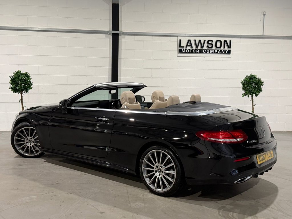 USED 2018 67 MERCEDES-BENZ C CLASS 2.1 C250d AMG Line (Premium Plus) Cabriolet 2dr Diesel G-Tronic+ Euro 6 (s/s) (204 ps) 